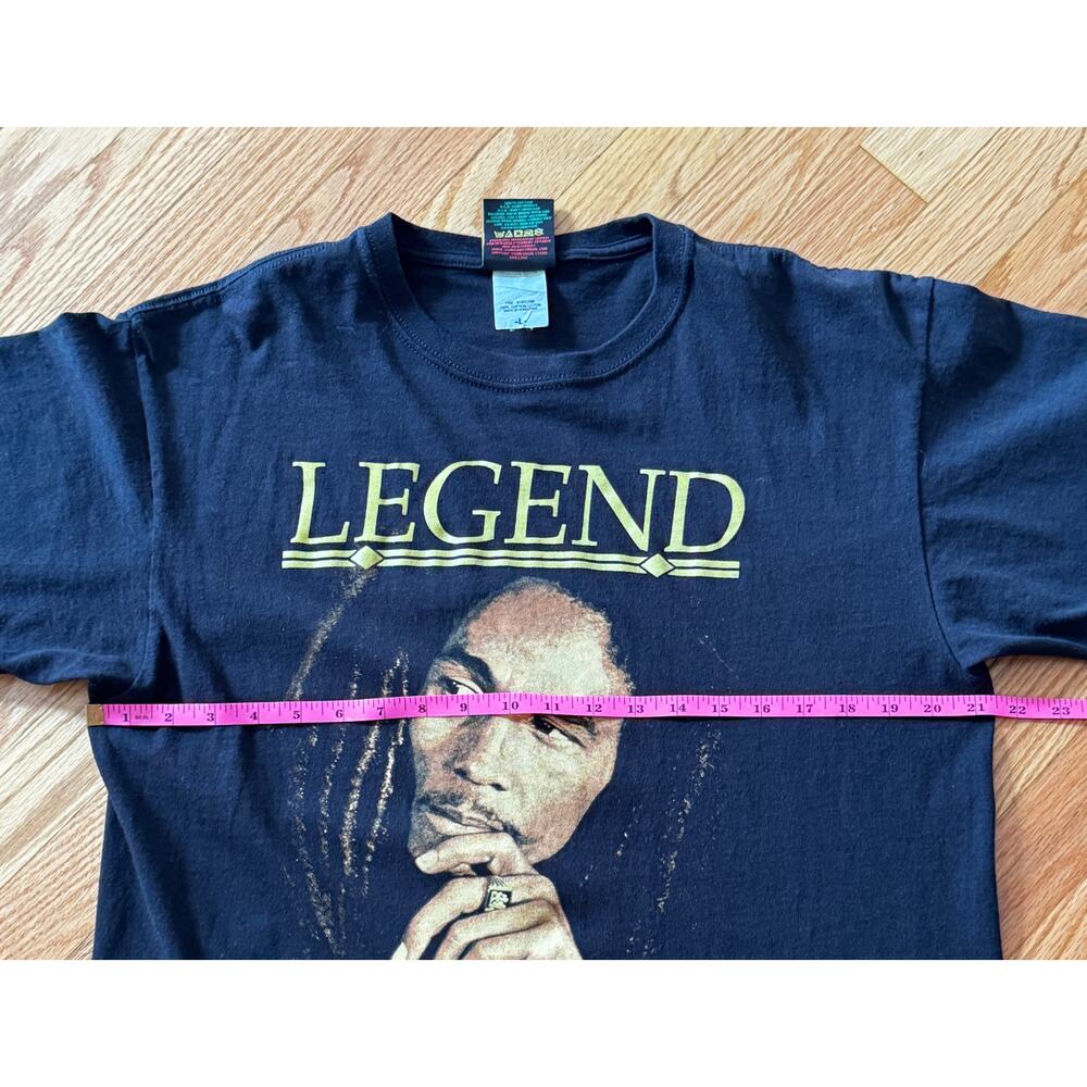 Vintage 2005 Bob Marley Legend Zion Rootswear Official License Cotton Tee - Picture 6 of 8